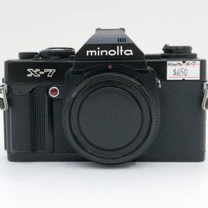 99% New Minolta X-7 菲林相機, 深水埗門市可購買