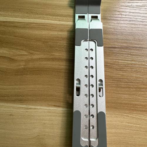 新款笔记本电脑散热器便携式合金支架降温风扇可拆卸