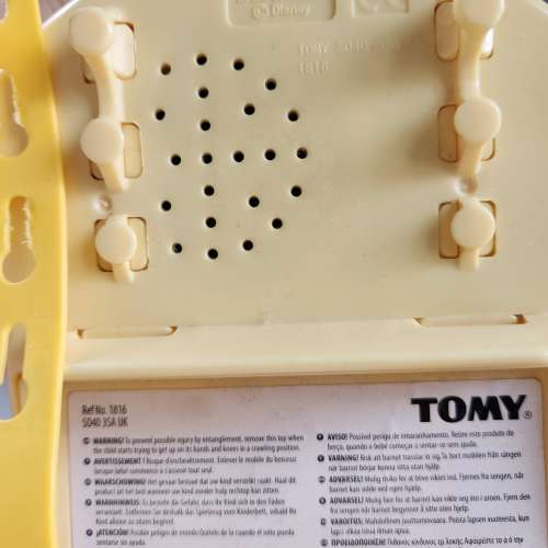 Tomy 迪士尼音樂旋轉床鈴夜燈