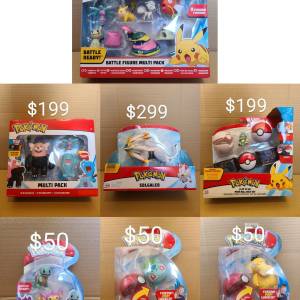 清玩具 WCT Pokemon battle figure pack 寵物小精靈 寶可夢 美國版 全要999