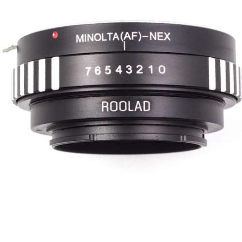 Roolad Sony Alpha A-Mount (and Minolta AF) DSLR Lens To Sony Alpha E-Mount