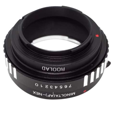 Roolad Sony Alpha A-Mount (and Minolta AF) DSLR Lens To Sony Alpha E-Mount