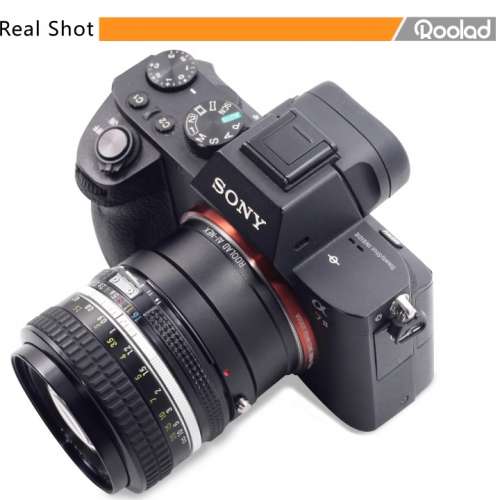 Roolad Nikon Nikkor F Mount D / SLR Lens To Sony Alpha E-Mount Mirrorless Camera