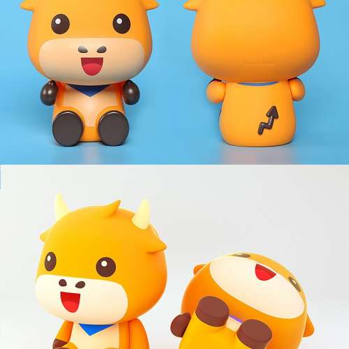 富途牛牛錢罌 futu牛牛錢箱 收藏Figure模型