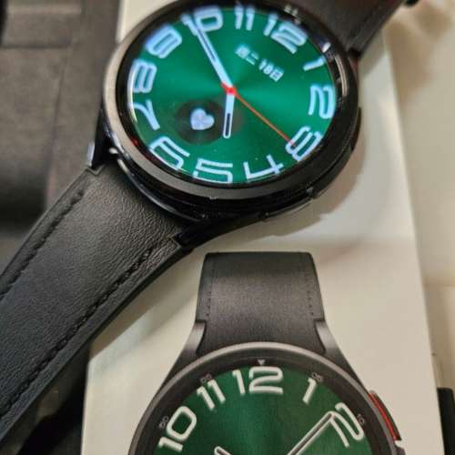 99%新 Samsung Galaxy Watch6 Classic 47mm (藍牙版)水貨 黑色全套 送韓國spigen保護...