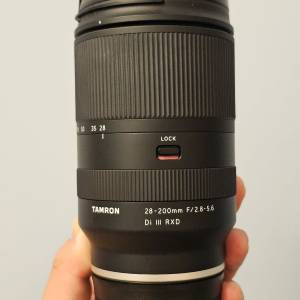 Tamron 28-200mm f2.8-5.6 Di III RXD for Sony
