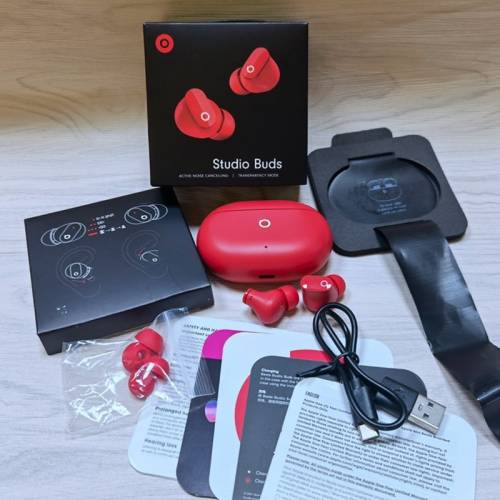 studio buds蓝牙耳机真无线立体声入耳式降噪运动5.0音乐耳机