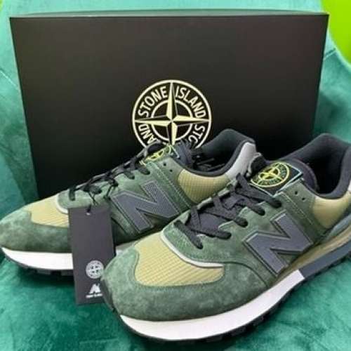 全新港行有單 New Balance 574 Legacy NB574 x Stone Island Size US 12 US12 Dark...