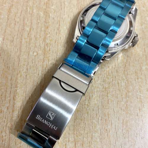 上海手錶廠特供 Explorer ll GMT Shanghai 2000 高級35石自動機芯, NOS