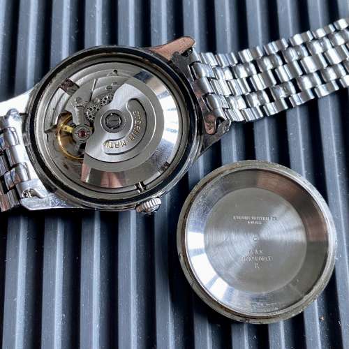 1960年古董綺年華Eterna-Matic Kontiki Jumbo case 37mm, 原裝Gay Freres錶帶, 原裝...