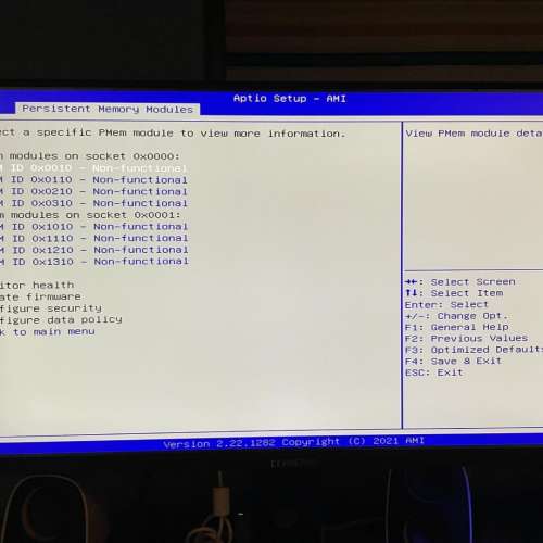 INTEL 傲騰內存 一代  NMA DCPMM 128GB DDR4 2666 OPTANE PERSISTENT MEMORY PMem ES