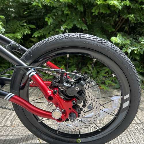 2024 頭柱內摺版馬甲線款 DAHON K3 PLUS 9速 16吋 碟剎 鋁合金 折叠車 送水架前後蛙...