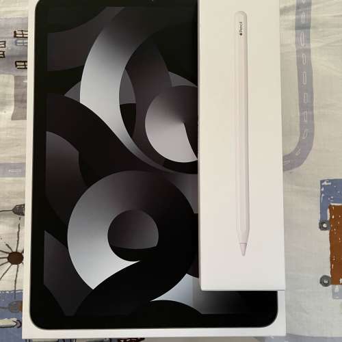 iPad Air 5 M1 灰色 64GB + Apple Pencil 2