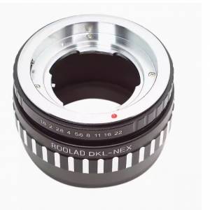 Roolad Deckel-Bayonett DKL Lens To Sony Alpha E-Mount Mirrorless Camera