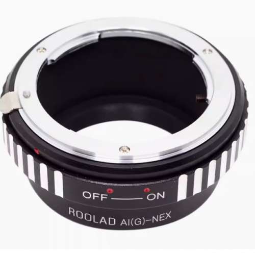 Nikon F Mount G-Type D / SLR Lens To Sony Alpha E-Mount Mirrorless Camera