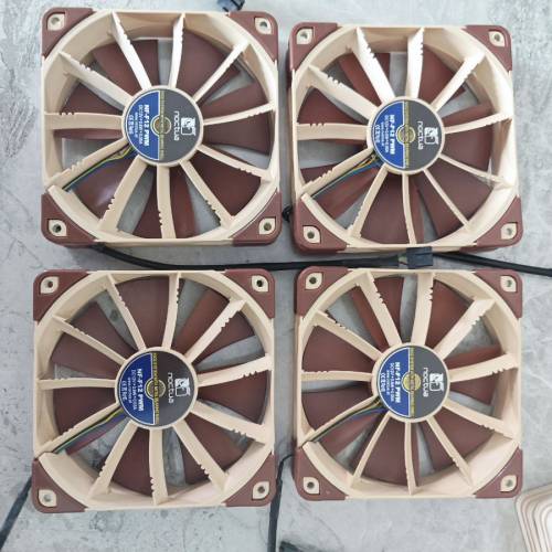 Noctua NF-F12 PWN 120MM風扇 X 4把