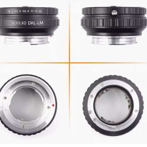 Deckel-Bayonett (Deckel Bayonet, DKL) Lens To Leica M Mount Rangefinder Cameras