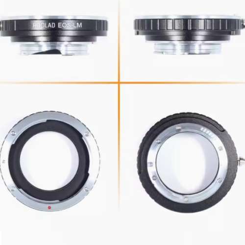 Canon EOS / EF / EFS DSLR Lens To Leica M Mount Rangefinder Cameras