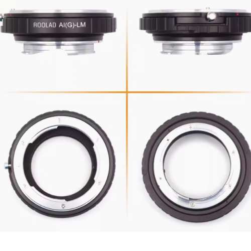 Nikon F Mount G-Type D/SLR Lens To Leica M Mount Rangefinder Cameras