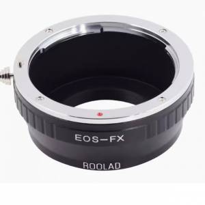 Roolad Canon EOS / EF / EFS DSLR Lens To FUJIFILM X Mount Adapter