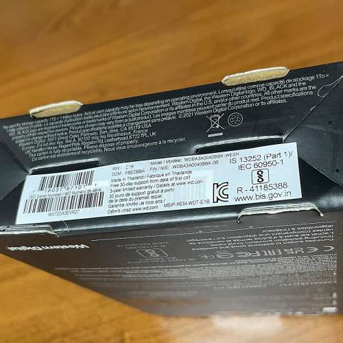 ⭕️ 全新 WD 4TB BLACK P10 Game Drive HDD ⭕️