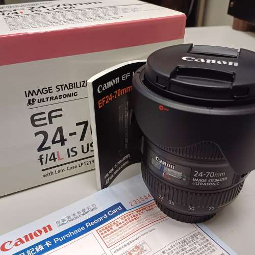 Canon 24-70 F4L IS USM 99%+