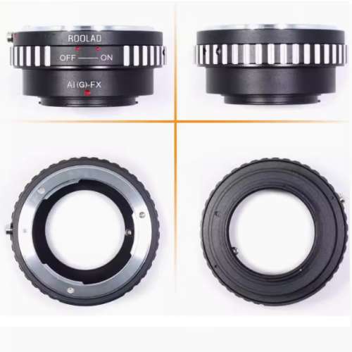 Roolad Nikon F Mount G-Type D / SLR Lens To FUJIFILM X Mount Adapter
