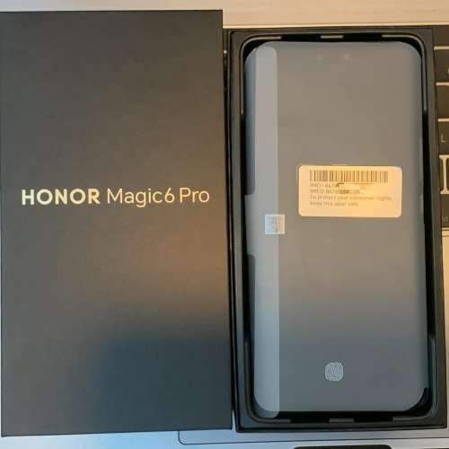 全新、行貨、有百老匯單 HONOR Magic 6 Pro 16GB+1TB 黑色，正價 $7499 有百老匯正單