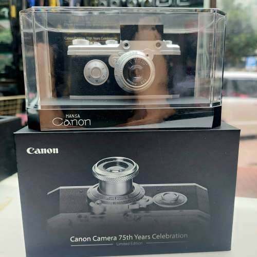 感謝友人捐出 CANON CAMERA 75th Years Celebration LiMited Edition NEW  款項全數...