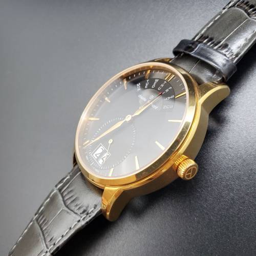 Claude Bernard Classic Retrograde Date 34004