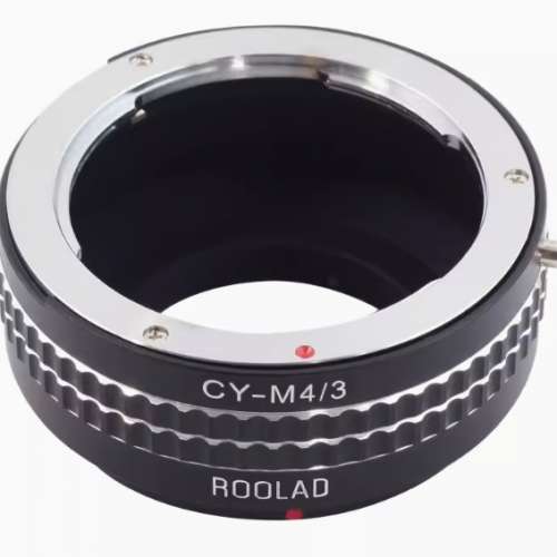 Roolad Contax / Yashica (CY) SLR Lens  To Micro Four Thirds (MFT /M43) Mount