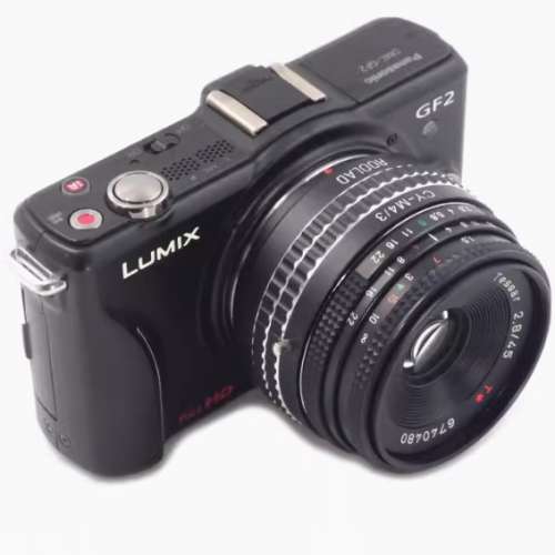 Roolad Contax / Yashica (CY) SLR Lens  To Micro Four Thirds (MFT /M43) Mount