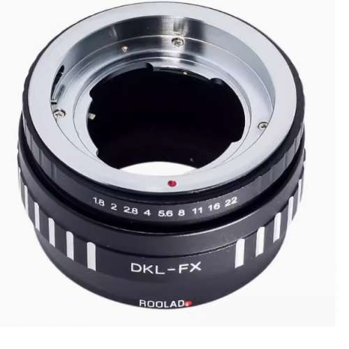 Roolad Deckel-Bayonett (Deckel Bayonet, DKL) Lens To FUJIFILM X Mount Adapter