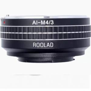 Roolad Nikon Nikkor F Mount D / SLR Lens  To Micro Four Thirds (MFT /M43)