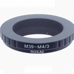 M39 / L39 (x1mm Pitch) Screw Mount Russian & Leica Thread Mount Lens To M43