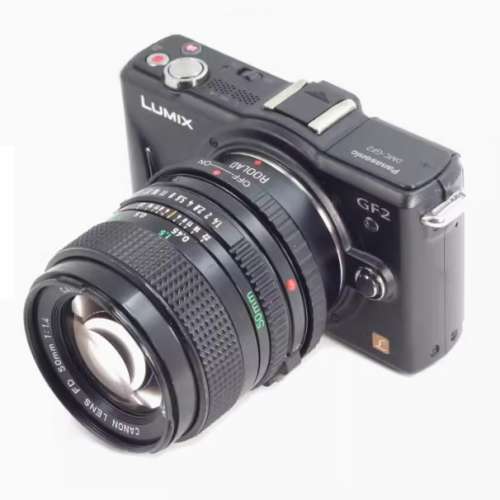 Canon FD & FL 35mm SLR Lens To Micro Four Thirds (MFT /M43) Mount Digital Camera