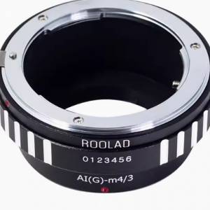 Roolad Lens Mount Adapter - Nikon F Mount G-Type D / SLR Lens To M43