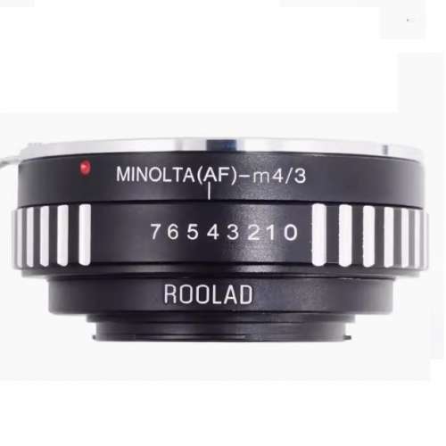 Roolad Sony Alpha A-Mount (and Minolta AF) DSLR Lens To M43
