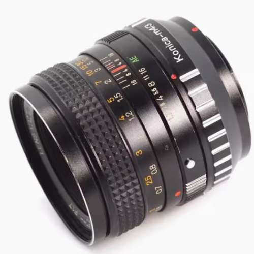 Roolad Lens Mount Adapter - Konica Auto-Reflex (AR) SLR Lens To  (MFT /M43)