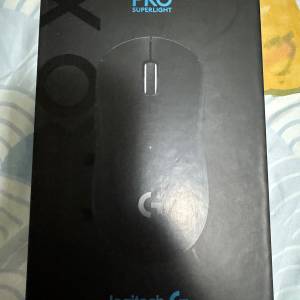 Logitech G Pro X Superlight (黑色）