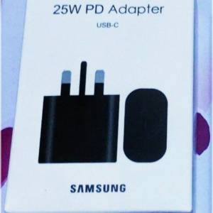 全新原裝快充火牛 Samsung 25W PD Adapter Type-C插口 盒裝版本（不帶充電線/門市...