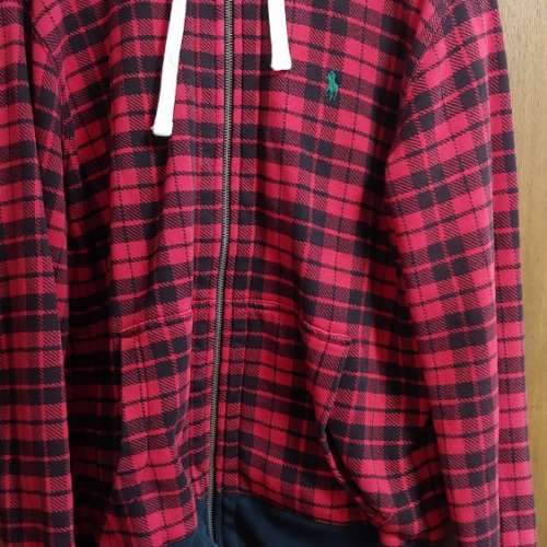 1件 POLO Jacket 紅黑格仔 外套