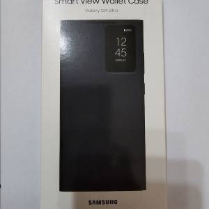 Galaxy S24 Ultra 卡夾式感應保護殼黑色