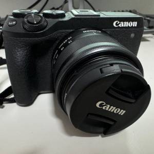 Canon M6Mark2 1545 kit lens鏡  適合新手使用的無反相機 新手第一台的無反相機（附...