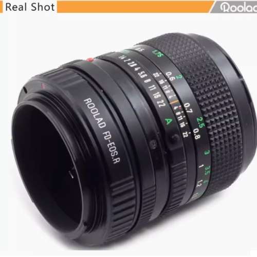 Roolad Lens Mount Adapter - Canon FD & FL 35mm SLR Lens To Canon EOS R Mount