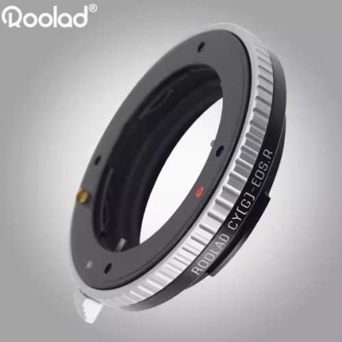 Roolad Contax G Rangefinder Lens To Canon EOS R Mount Digital Camera Body