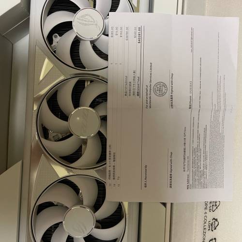 asus strix 4090 白色猛禽  oc版本！！