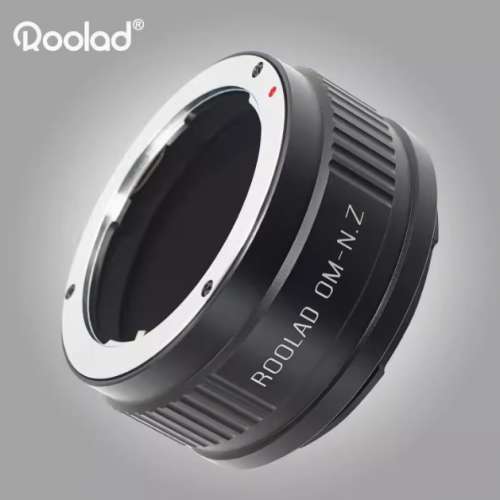 Roolad Lens Mount Adapter - Olympus Zuiko (OM) 35mm SLR Lens To NIKON Z Mount