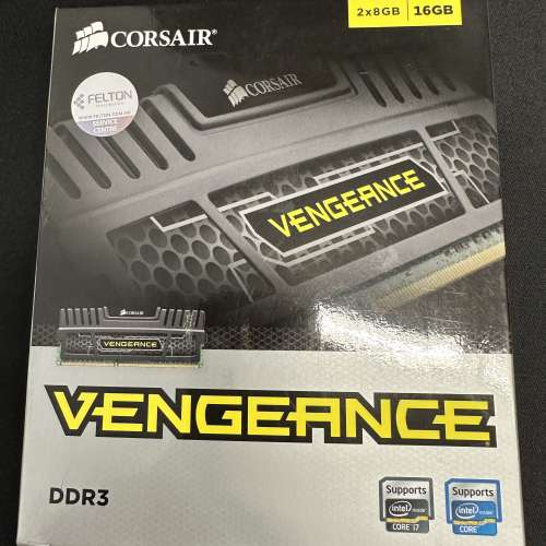 Corsair Vengeance 8GB X 2 DDR3 1600 Kit Box Set (Total 16GB)