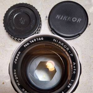 Nikon 10.5 cm 2.5  九成新古董名鏡